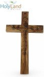 Hand-Carved Olive Wood Cross from Bethlehem