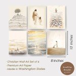 Jesus Scripture Wall Art Set of 6