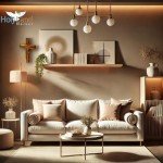 Hand-Carved Olive Wood Cross from Bethlehem