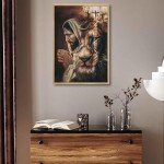Jesus Wall Art - 3 Piece Canvas Set