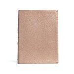Rose Gold Indexed CSB Study Bible with Notes