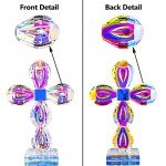 Crystal Standing Cross Figurine for Home Decor