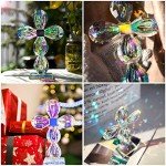 Crystal Standing Cross Figurine for Home Decor