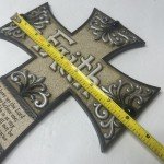 Faith-Themed Decorative Cross Set of 2