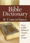 Bible Dictionary and Concordance Guide