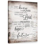 Jeremiah 29:11 Wall Art - Bible Verse Decor