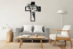 Jesus Metal Wall Art - Inspirational Christian Decor