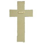 Inspirational 10" Wall Cross with Encouraging Words
