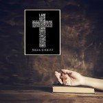 Names of Jesus Cross Wall Art Print - 8x10