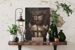 Jesus Lion Canvas Art - Wall Decor (12x16)