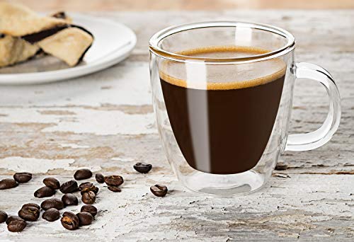 Set of 2 Double Wall Espresso Glasses