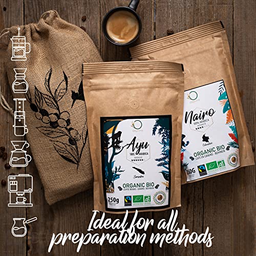 Fair Trade Organic Arabica Coffee Gift Set
