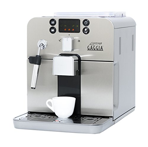 Gaggia RI9305/48 Brera Super Automatic Espresso Machine (Silver)