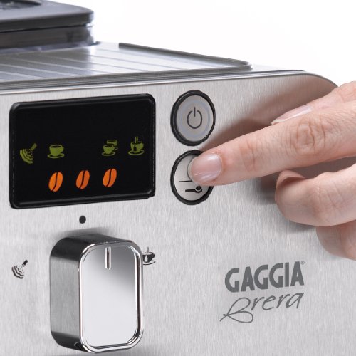 Gaggia RI9305/48 Brera Super Automatic Espresso Machine (Silver)