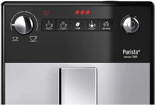 Melitta Purista Automatic Espresso Machine, Black