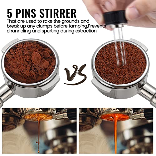 2 in 1 Espresso Tamper & WDT Tool