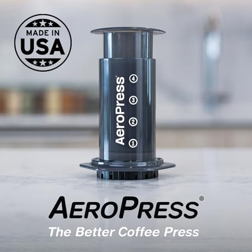 Portable AeroPress Coffee Maker - Smooth, rich brew