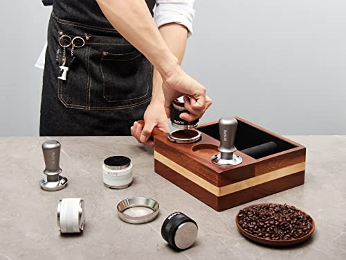 IKAPE Knock Box: 58MM Espresso Accessories Organizer