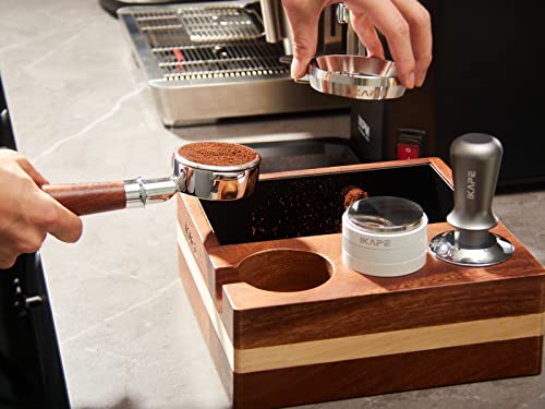 IKAPE Knock Box: 58MM Espresso Accessories Organizer