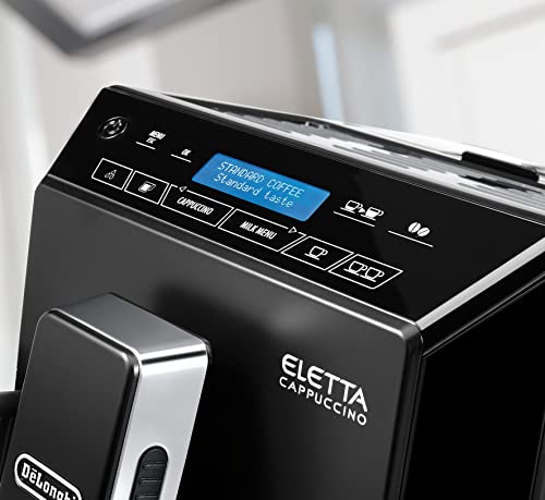 De'Longhi Eletta Automatic Coffee Machine, Black