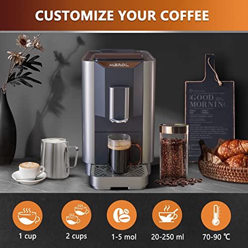 VEATON Espresso Machine with Touch Screen and Grinder