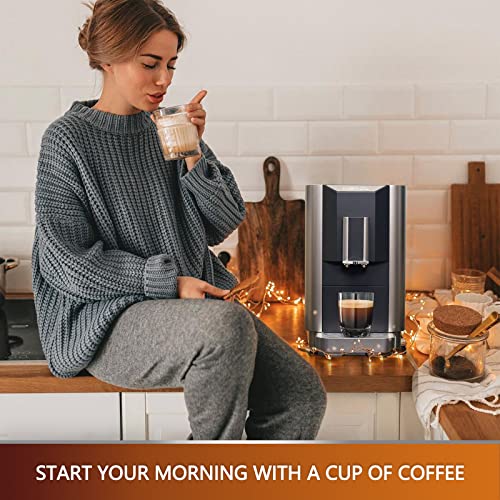 VEATON Espresso Machine with Touch Screen and Grinder