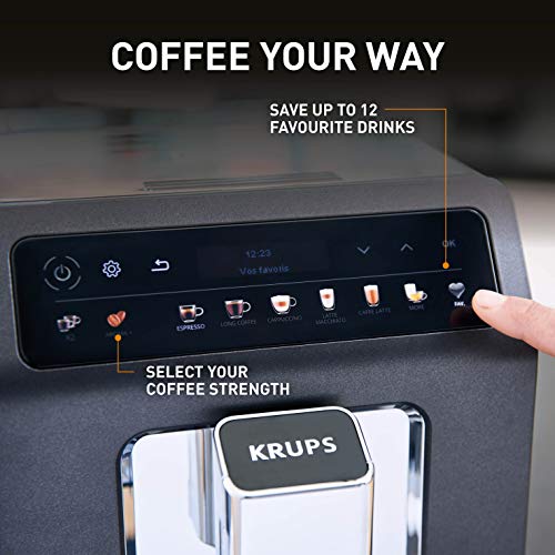 KRUPS Automatic Coffee Machine with 17 Drink Options