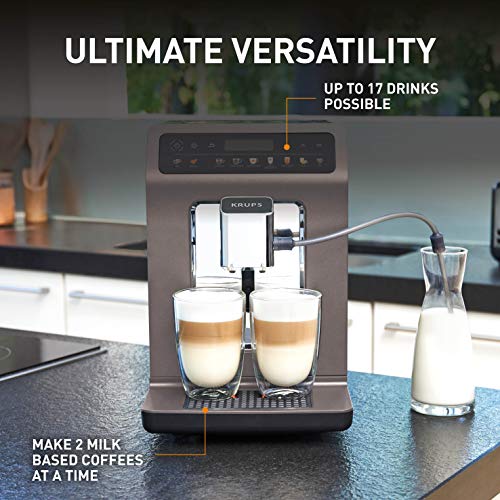 KRUPS Automatic Coffee Machine with 17 Drink Options