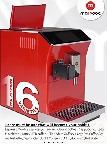 Smart Touch Espresso Coffee Maker - Brews 16 Drinks