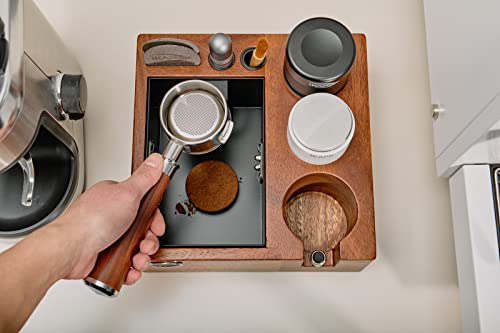IKAPE V2 Espresso Knock Box & Organizer