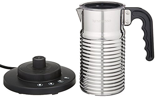 Silver Nespresso Aeroccino4 milk frother