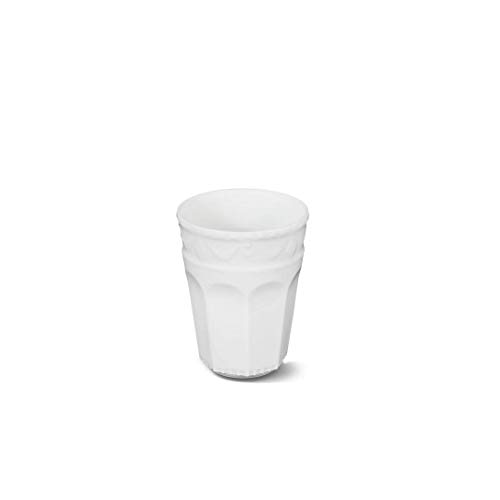 Handmade White Porcelain Espresso Cups Gift Set