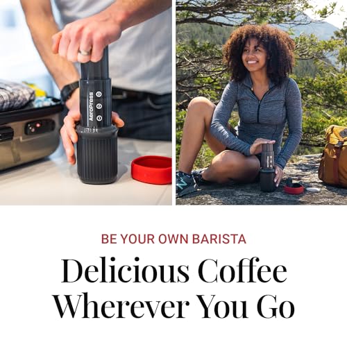 Aeropress Go: Portable Coffee Press Kit with Mug