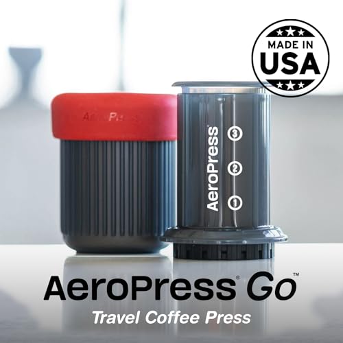 Aeropress Go: Portable Coffee Press Kit with Mug