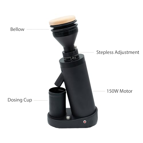 MiiCoffee D40+: Single Dose Grinder (Black)