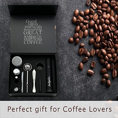 Barista Gift Set: Espresso Pods, Milk Frother, Coffee Accessories