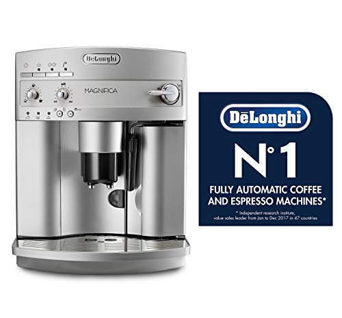 De'Longhi Magnifica Super Automatic Coffee Machine (Silver)