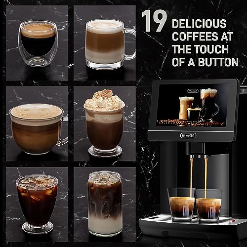 Zulay Magia Espresso Coffee Maker - Super Automatic with Touch Screen