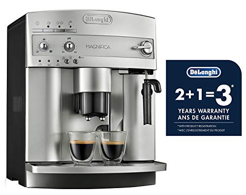 De'Longhi Magnifica Super Automatic Coffee Machine (Silver)