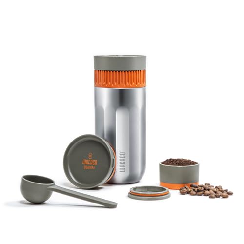 Portable Coffee Maker with Insulated Travel Mug
