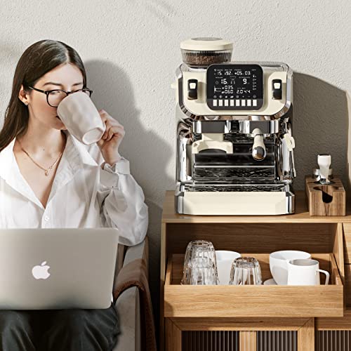 Mcilpoog Espresso Machine with Milk Frother- (TC520)