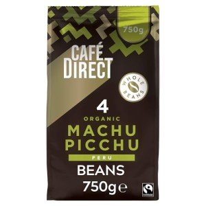 Fairtrade Organic Whole Bean Coffee, 750g