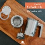 Italian Stainless Steel Espresso Maker | Moka Pot Induction