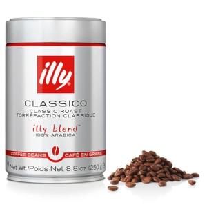 Illy Classico Medium Roast Whole Bean Coffee 8.8oz