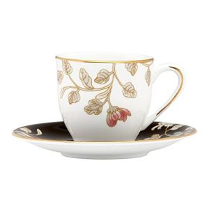 Marchesa Camellia Espresso Cup and Saucer by Lenox