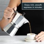 Classic Moka Pot for Italian & Cuban Café Brewing