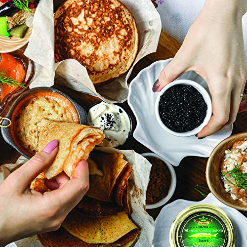 Olma Siberian Osetra Black Caviar - 1 oz