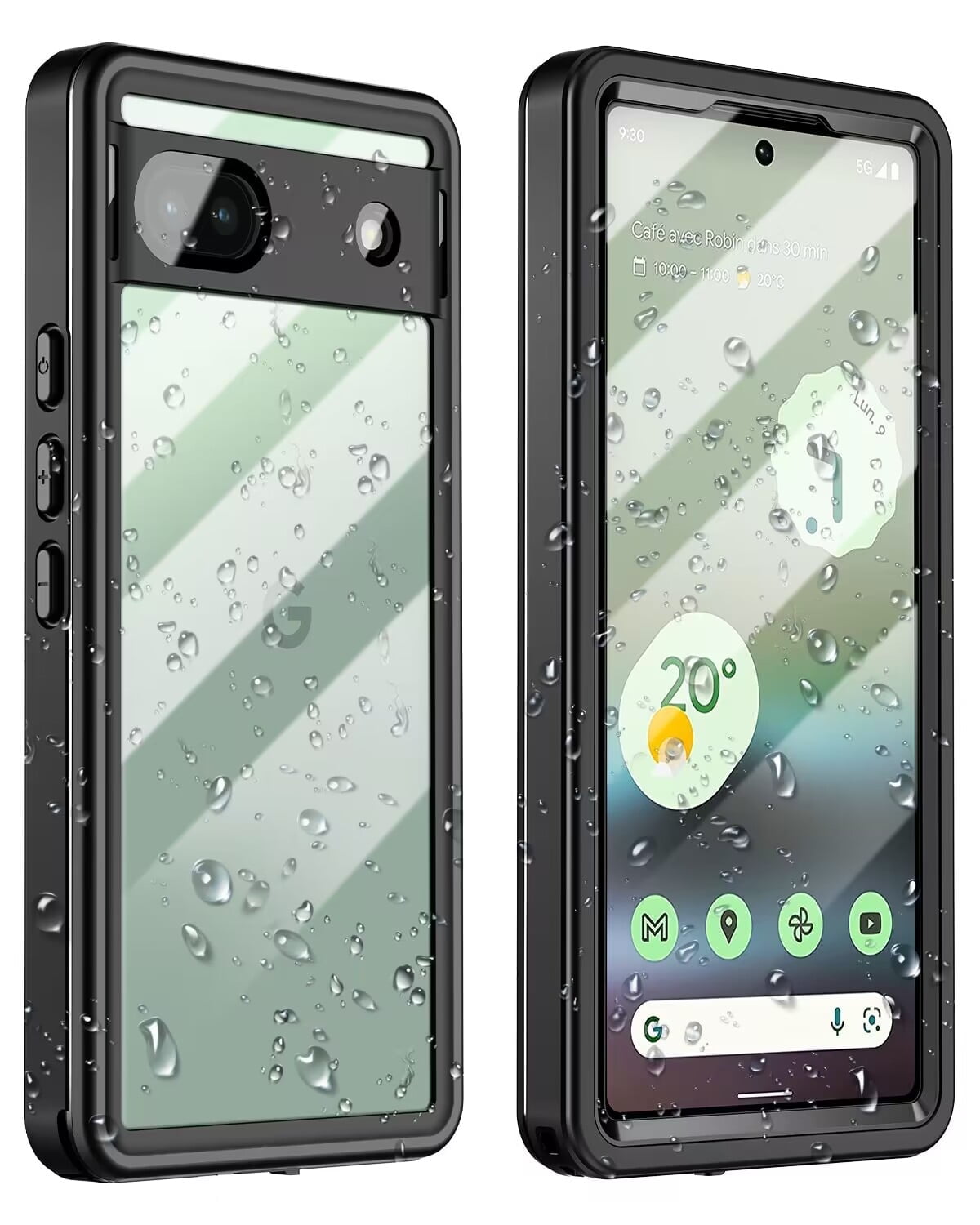 Rugged IP68 Waterproof Cover for Google Pixel 6A