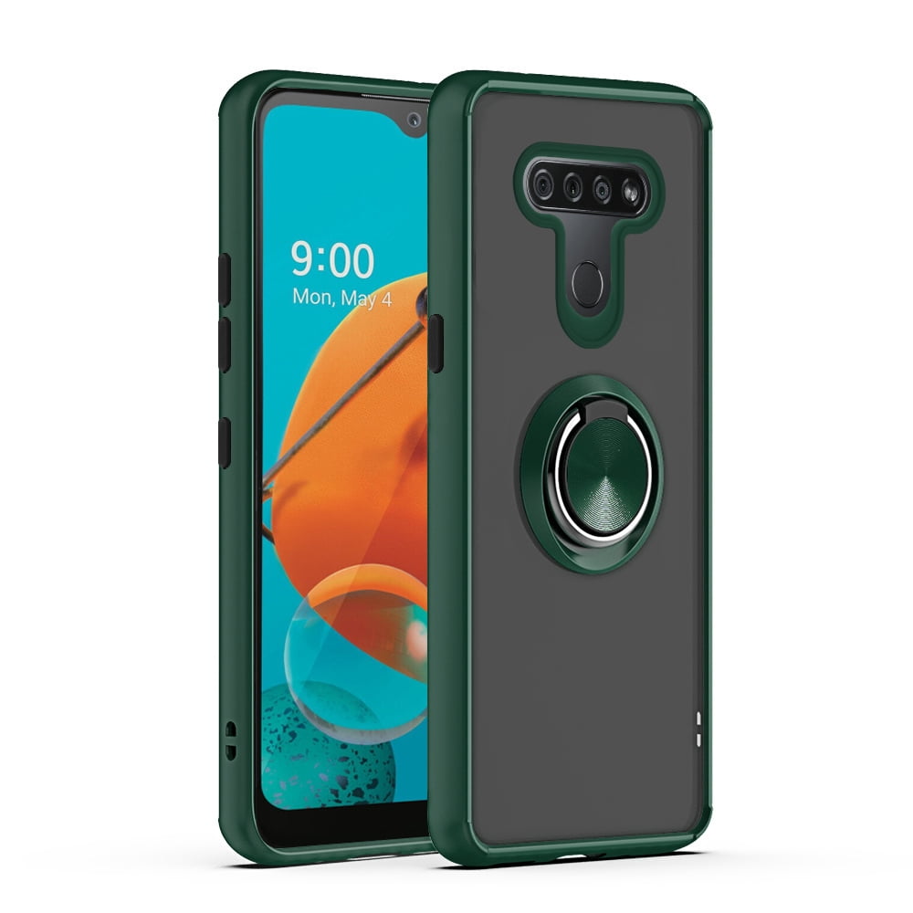 Midnight Green LG K51 Case with Kickstand