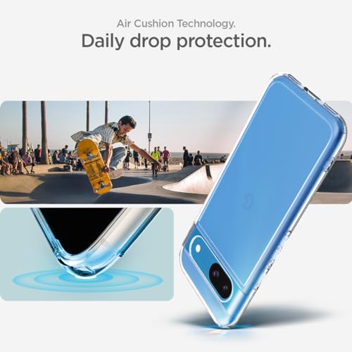 Pixel 8a Case: Spigen Ultra Hybrid - Crystal Clear